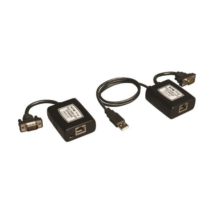 Tripp Lite by Eaton VGA over Cat5/6 Extender Kit Transmitter/Receiver for Video USB Powered Up to 500 ft. (152 m) TAA