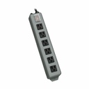 Eaton Tripp Lite Series Industrial Power Strip, 6-Outlet, 15 ft. (4.6 m) Cord, Locking Switch Cover