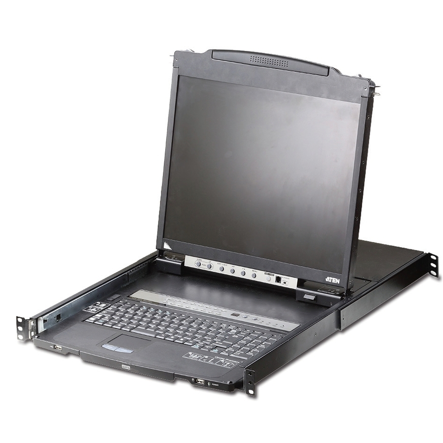 ATEN CL5808N Dual Rail Rackmount LCD-TAA Compliant