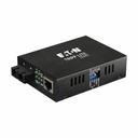 Tripp Lite by Eaton Gigabit Multimode Fiber to Ethernet Media Converter 10/100BaseT to 100BaseFX-SC 2km 1310nm