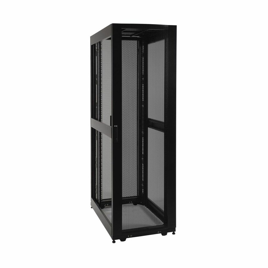 Eaton Tripp Lite Series 48U SmartRack Standard-Depth Rack Enclosure Cabinet - side panels not included