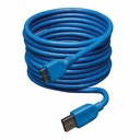 Eaton Tripp Lite Series USB 3.0 SuperSpeed Device Cable (A to Micro-B M/M), Blue, 10 ft. (3.05 m)