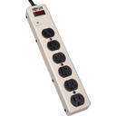 Eaton Tripp Lite Series 6-Outlet Commercial-Grade Surge Protector, 6 ft. (1.83 m) Cord, 900 Joules, 12.5-in. length