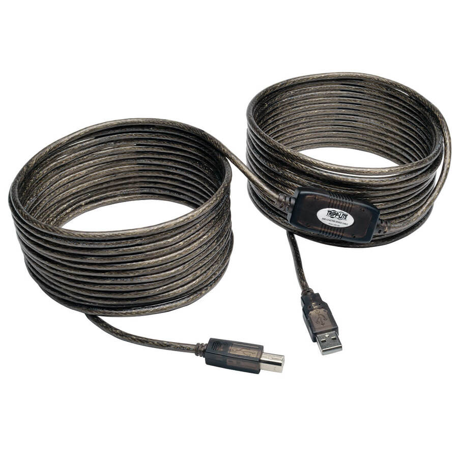 Tripp Lite by Eaton 36ft USB 2.0 Hi-Speed A/B Active Repeater Cable Male/Male 36'