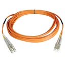Tripp Lite by Eaton 0.3M Duplex Multimode 62.5/125 Fiber Optic Patch Cable LC/LC 1' 1ft 0.3 Meter