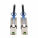 Tripp Lite by Eaton External SAS Cable 4 Lane - mini-SAS (SFF-8088) to mini-SAS (SFF-8088) 2M (6.56 ft.)