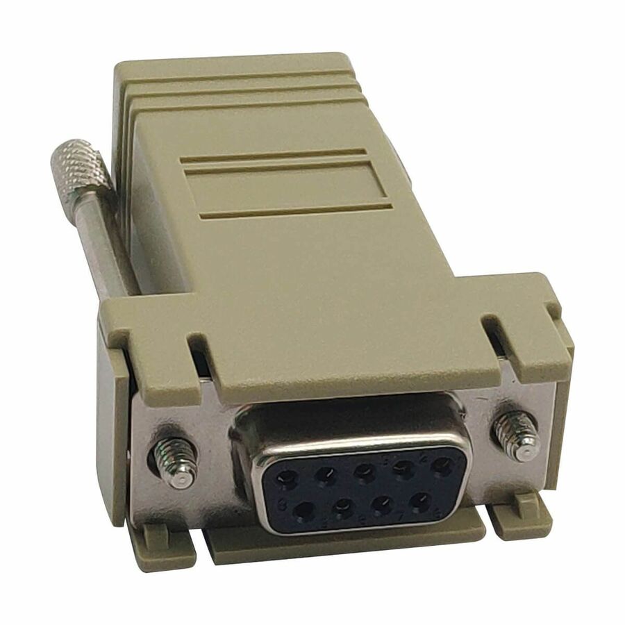 Eaton Tripp Lite Series Modular Serial Adapter Crossover Wiring (DB9 F to RJ45 F)