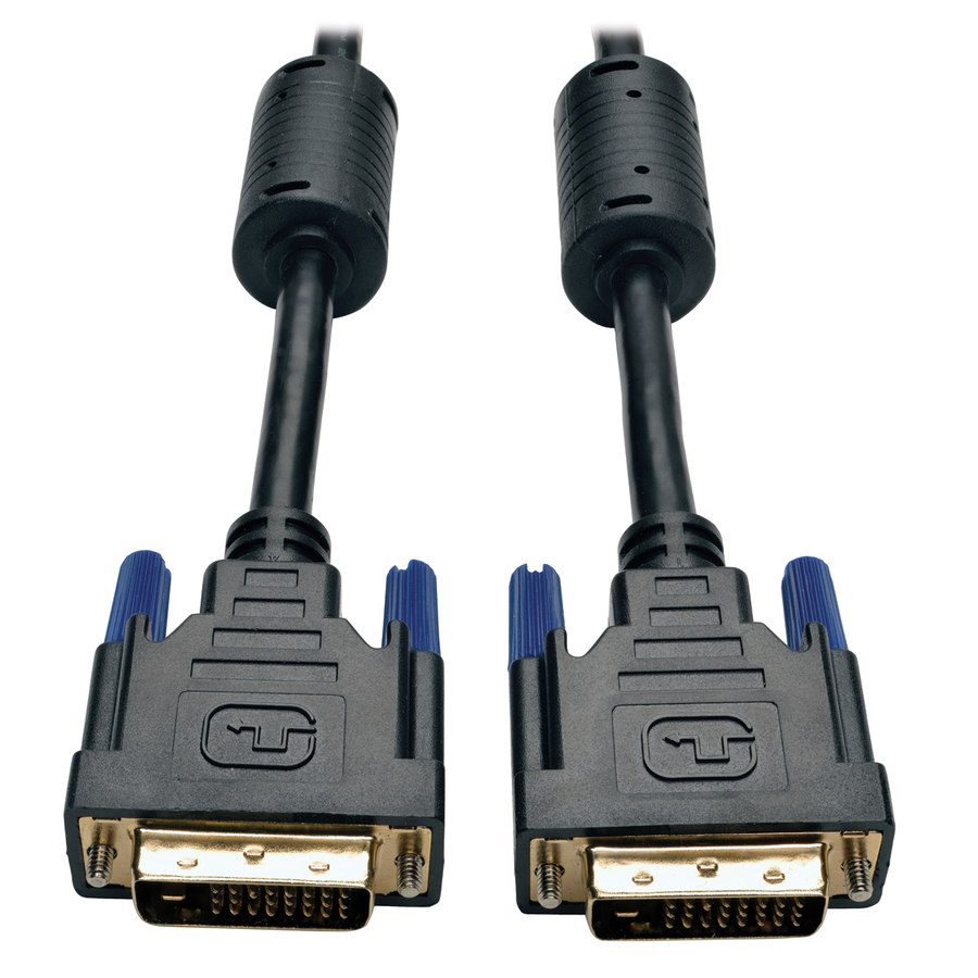Eaton Tripp Lite Series DVI Dual Link Cable, Digital TMDS Monitor Cable (DVI-D M/M), 50 ft. (15.24 m)