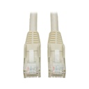 Tripp Lite by Eaton Cat6 Gigabit Snagless Molded (UTP) Ethernet Cable (RJ45 M/M) PoE White 20 ft. (6.09 m)