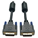 Tripp Lite by Eaton DVI Dual Link Cable Digital TMDS Monitor Cable (DVI-D M/M) 15 ft. (4.57 m)
