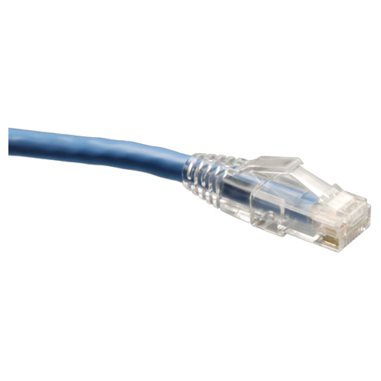 Eaton Tripp Lite Series Cat6 Gigabit Solid Conductor Snagless UTP Ethernet Cable (RJ45 M/M), PoE, Blue, 25 ft. (7.62 m)