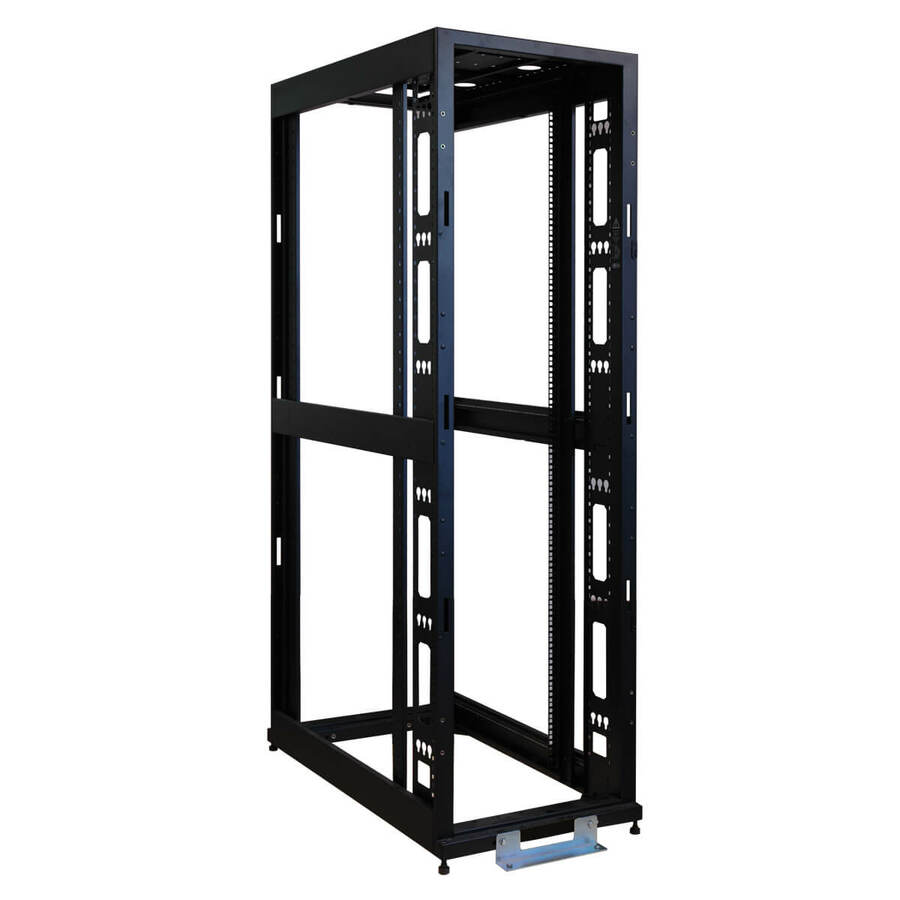 Tripp Lite by Eaton SmartRack 48U Standard-Depth 4-Post Premium Open Frame Rack with No Sides or Doors