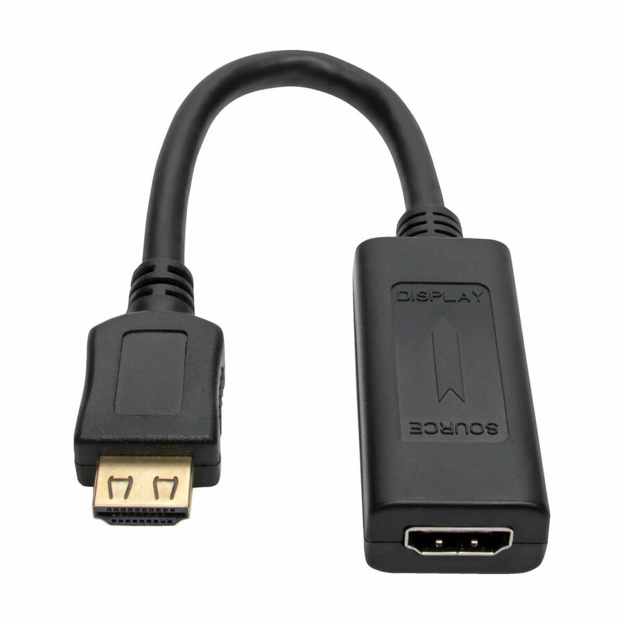 Eaton Tripp Lite Series HDMI Signal Booster / Extender Cable, 1920 x 1200 (1080p) 24Hz, Up to 150 ft. (45 m), (HDMI M/F), 1 ft, TAA