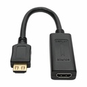 Eaton Tripp Lite Series HDMI Signal Booster / Extender Cable, 1920 x 1200 (1080p) 24Hz, Up to 150 ft. (45 m), (HDMI M/F), 1 ft, TAA