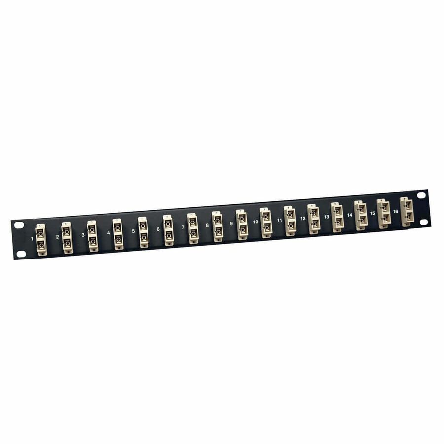 Tripp Lite by Eaton 16-Port Fiber Patch Panel 1U (SC/SC) Multimode or Singlemode
