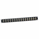 Tripp Lite by Eaton 16-Port Fiber Patch Panel 1U (SC/SC) Multimode or Singlemode