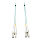 Tripp Lite by Eaton 10Gb Duplex Multimode 50/125 OM3 LSZH Fiber Patch Cable (LC/LC) - Aqua 1M (3 ft.)