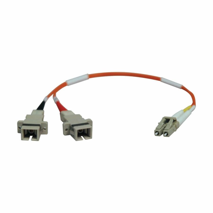 Eaton Tripp Lite Series Duplex Multimode 50/125 Fiber Adapter (LC-SC M/F) 1 ft. (0.31 m)