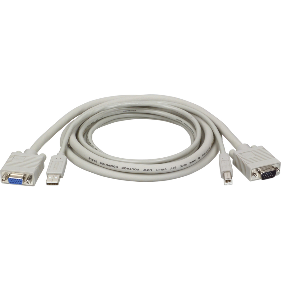 Eaton Tripp Lite Series USB Cable Kit for KVM Switch B006-VU4-R, 10 ft. (3.05 m)