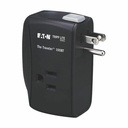 Eaton Tripp Lite Series Protect It! 2-Outlet Portable Surge Protector, Direct Plug-In, 1050 Joules, Ethernet Protection