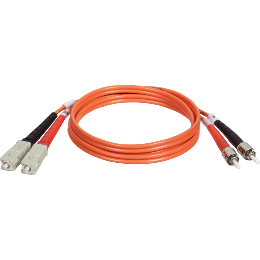 Tripp Lite by Eaton 1M Duplex Multimode 62.5/125 Fiber Optic Patch Cable SC/ST 3' 3ft 1 Meter