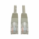 Eaton Tripp Lite Series Cat5e 350 MHz Molded (UTP) Ethernet Cable (RJ45 M/M), PoE - Gray, 5 ft. (1.52 m)