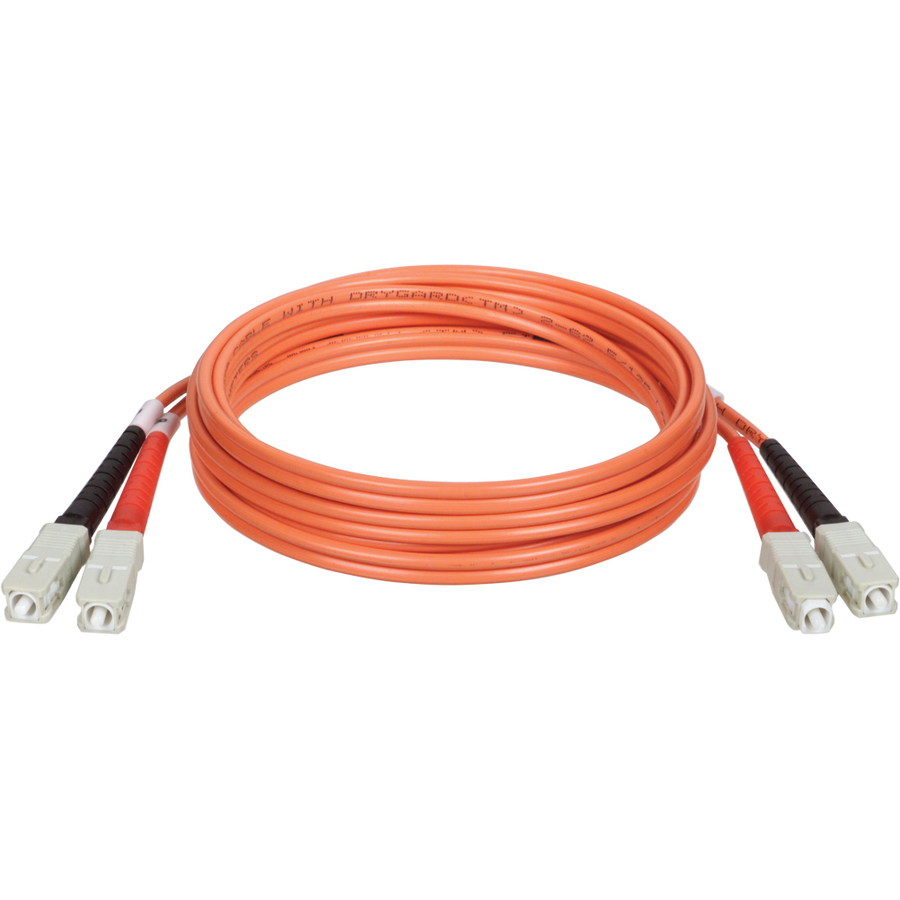 Tripp Lite by Eaton 1M Duplex Multimode 62.5/125 Fiber Optic Patch Cable SC/SC 3' 3ft 1 Meter