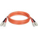 Tripp Lite by Eaton 1M Duplex Multimode 62.5/125 Fiber Optic Patch Cable SC/SC 3' 3ft 1 Meter
