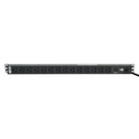 Tripp Lite by Eaton PDU 1.8kW Single-Phase 120V Basic PDU 14 NEMA 5-15R Outlets NEMA 5-15P Input 15 ft. (4.57 m) Cord 0U Vertical