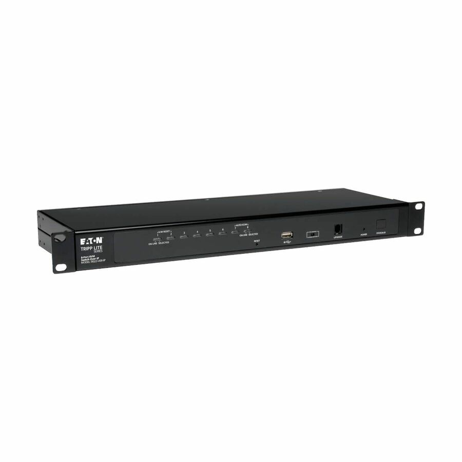 Tripp Lite by Eaton 8-Port Rackmount KVM Switch w/ Built in IP and On Screen Display 1U