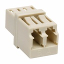 Tripp Lite by Eaton Duplex / Simplex Multimode Fiber Coupler Adapter Dual LC/LC