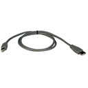 Tripp Lite by Eaton 3ft USB 2.0 Hi-Speed A/B Device Cable Shielded Male / Male 3'