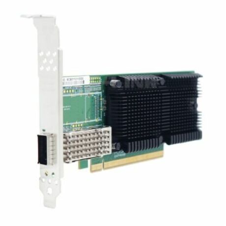 Axiom 100Gbs Single Port QSFP56 PCIe 4.0 x16 NIC Card