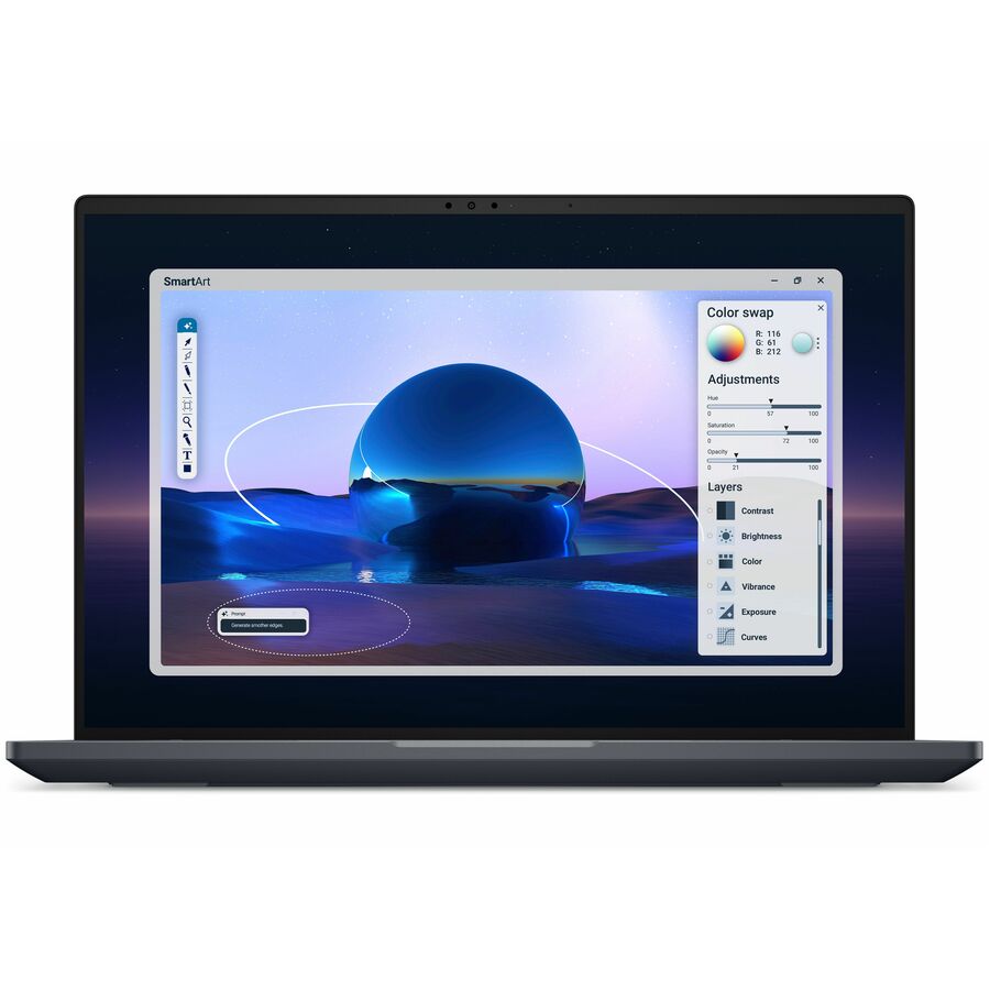 Dell Pro Max Premium MA16250 16" Mobile Workstation - Full HD Plus - 120 Hz - Intel Core Ultra 7 265H - vPro Technology - Intel Evo Platform - 32 GB - 1 TB SSD - English (US) Keyboard - Magnetite