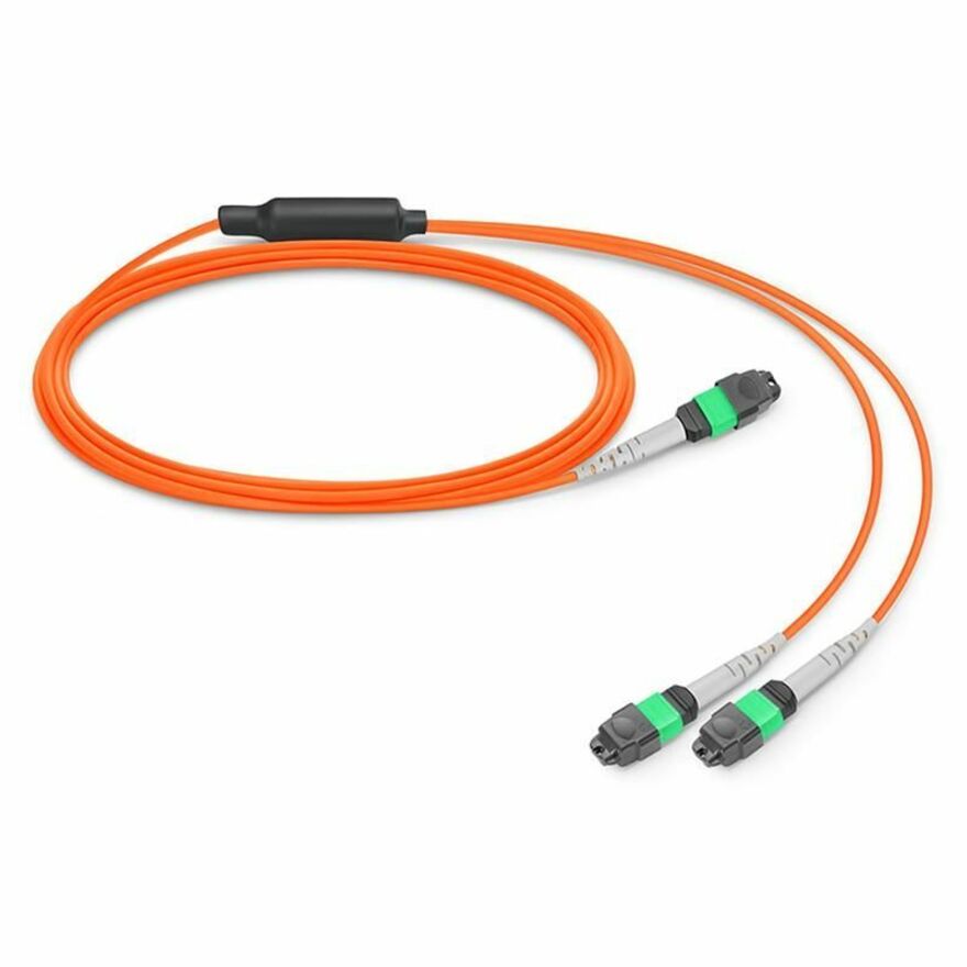 Axiom MPO16 Female to 2x MPO8 Fiber Splitter Cable
