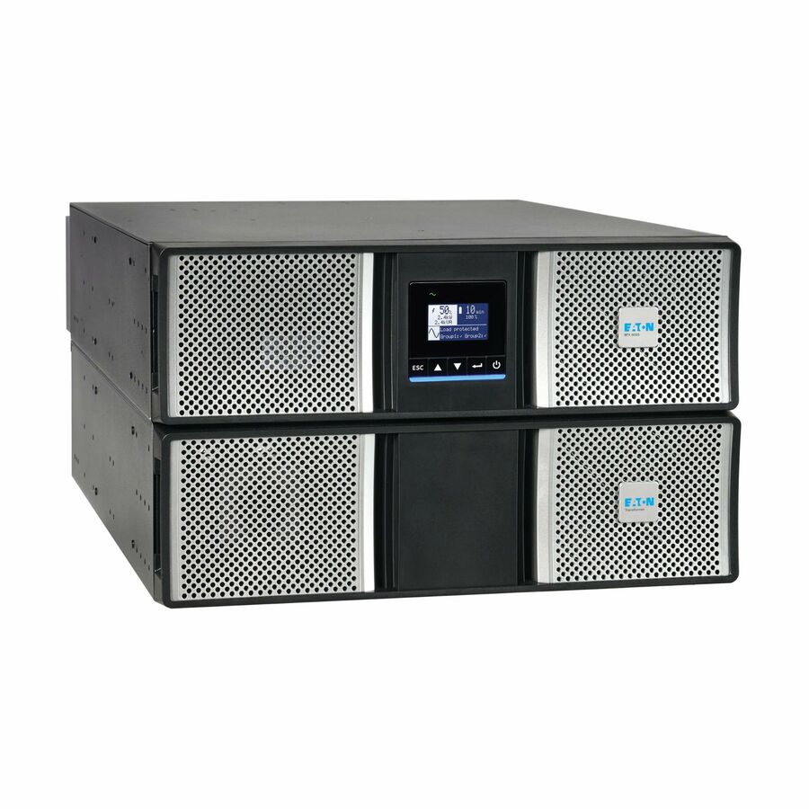 Eaton 9PX G2 5000VA 5000W 208/120V Online Double-Conversion UPS - L6-30P Input, 6x 5-20R, 1x L6-30R, 1x L14-30R, Cybersecure Network Card, Extended Run, 6U Rack/Tower