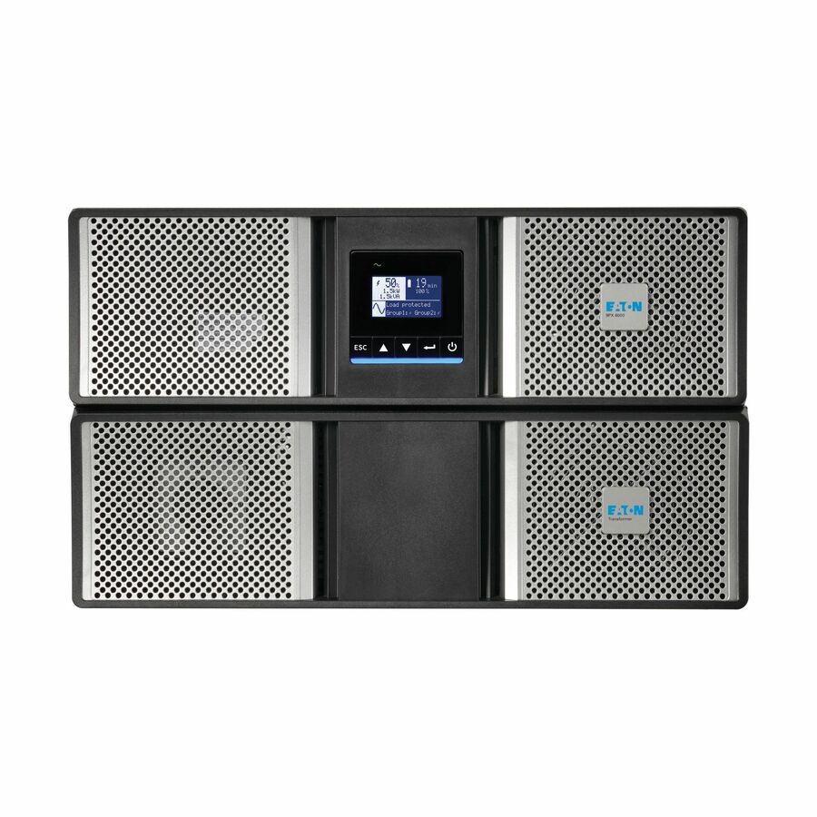 Eaton 9PX G2 3000VA 3000W 208/120V Online Double-Conversion UPS - L6-30P or Hardwired Input, 18x 5-20R, 2x L6-20R, 1x L6-30R, Cybersecure Network Card, Extended Run, 6U Rack/Tower