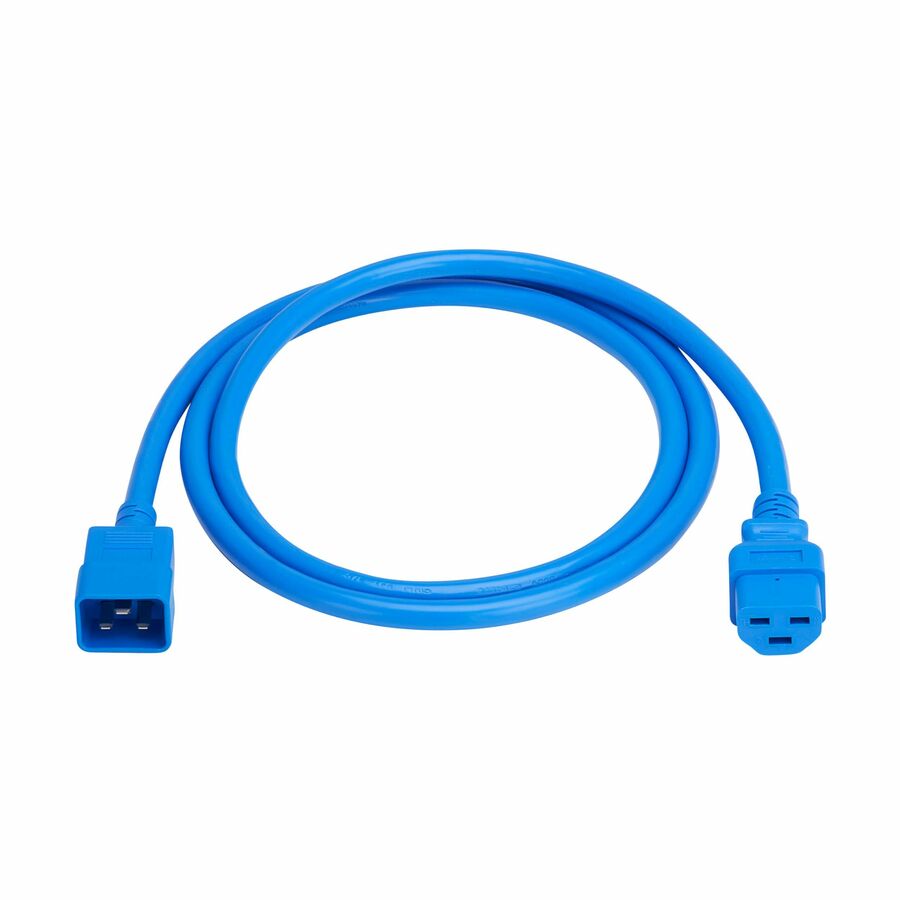 Eaton Tripp Lite Series Power Cord, C20 to C21 - Heavy-Duty, 20A, 250V, 12 AWG, 6 ft. (1.8 m), Blue