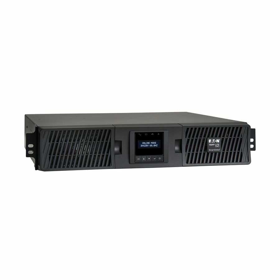 Eaton Tripp Lite Series SmartOnline 2000VA 1800W 120V Double-Conversion Sine Wave UPS - 7 Outlets, Extended Run, Network Card Option, LCD, USB, DB9, 2U Rack/Tower, TAA