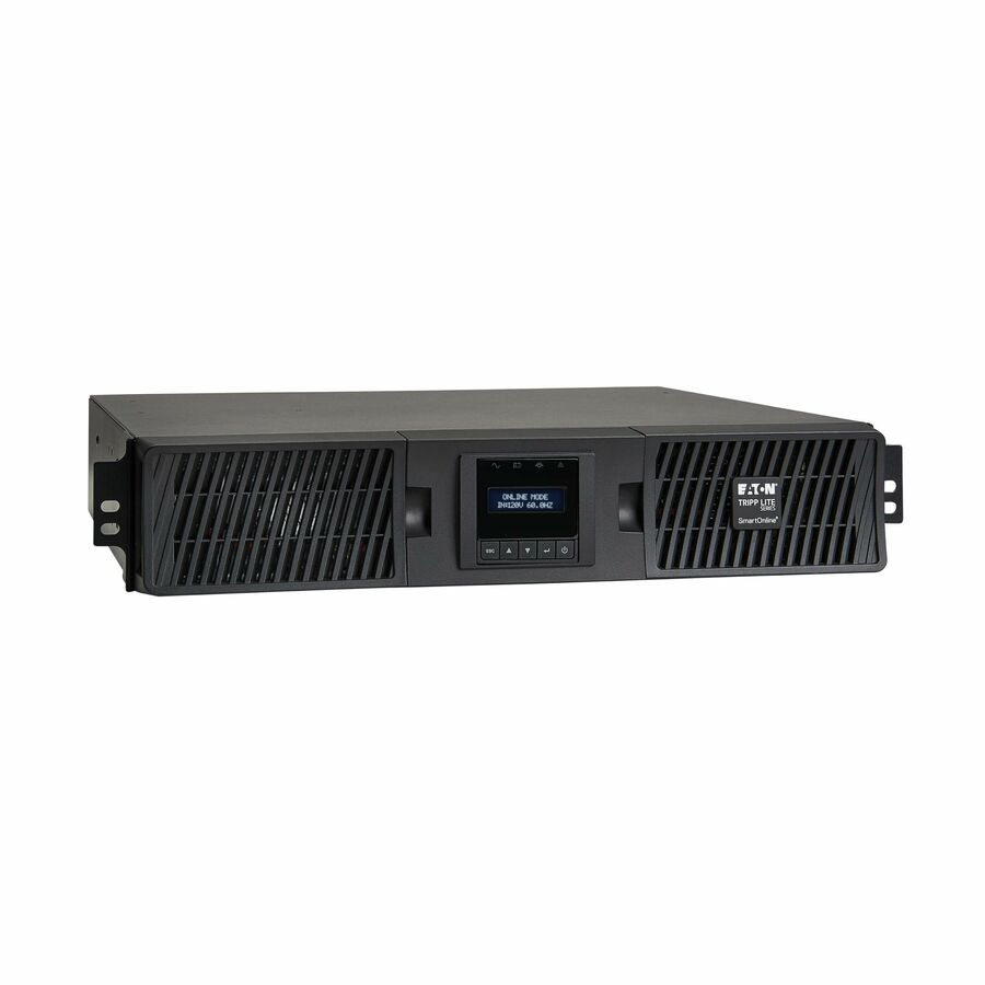 Eaton Tripp Lite Series SmartOnline 1500VA 1350W 120V Double-Conversion Sine Wave UPS - 8 Outlets, Extended Run, Network Card Option, LCD, USB, DB9, 2U Rack/Tower, TAA