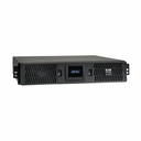 Eaton Tripp Lite Series SmartOnline 1500VA 1350W 120V Double-Conversion Sine Wave UPS - 8 Outlets, Extended Run, Network Card Option, LCD, USB, DB9, 2U Rack/Tower, TAA