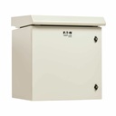 Tripp Lite by Eaton SmartRack Industrial Enclosure with Lock - NEMA 3R, Wall Mount, Metal Construction, Internal Fans, 23 in. Depth, 12U, Gray