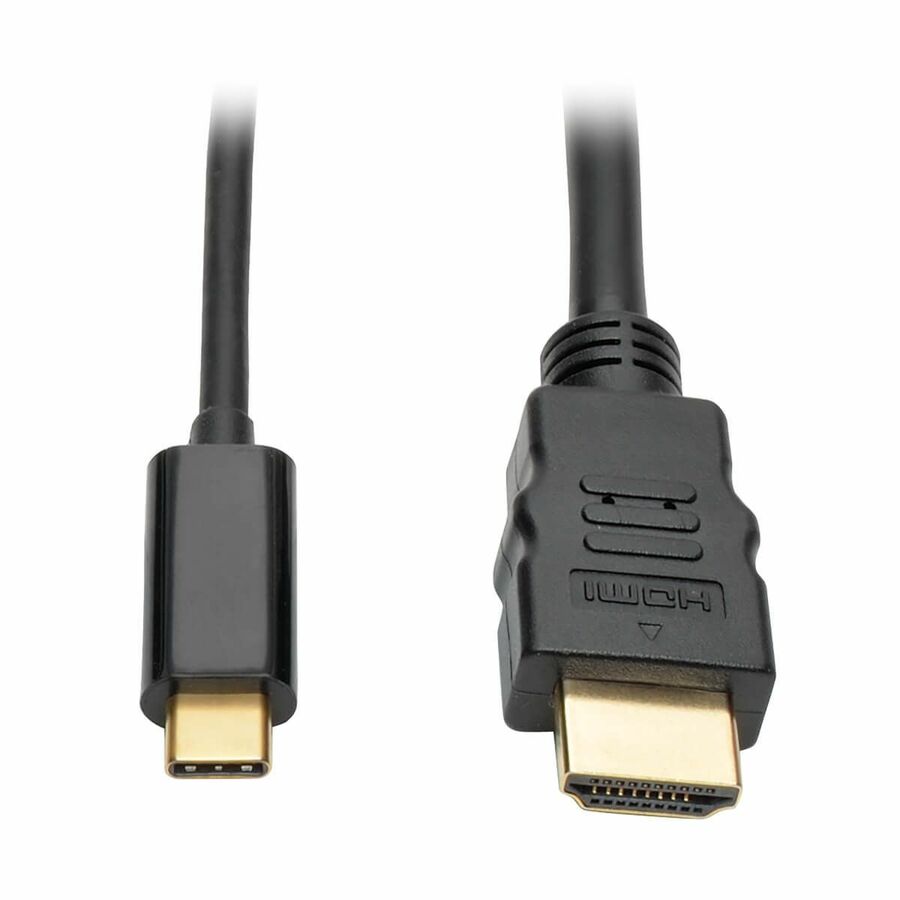 Eaton Tripp Lite Series USB-C to HDMI Active Adapter Cable (M/M), 4K, Black, 3 ft. (0.9 m)