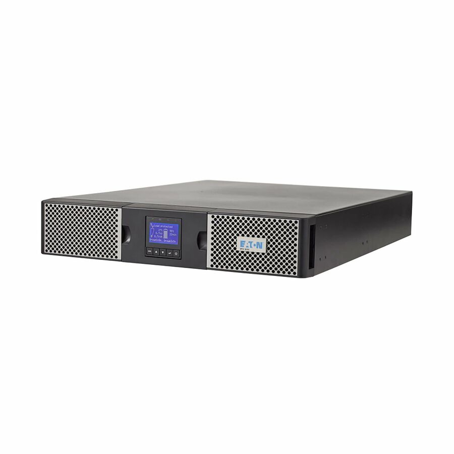 Eaton 9PX 1000VA 900W 208V Online Double-Conversion UPS - C14 Input, 8 C13 Outlets, Cybersecure Network Card Option, Extended Run, 2U Rack/Tower