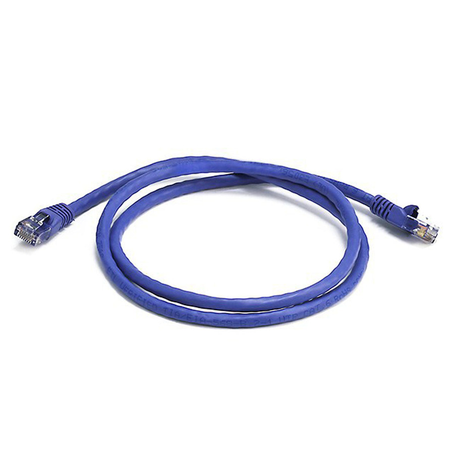 Monoprice Cat6 24AWG UTP Ethernet Network Patch Cable, 3ft Purple