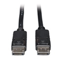 Eaton Tripp Lite Series DisplayPort Cable with Latching Connectors, 4K 60 Hz (M/M), Black, 1 ft. (0.31 m)