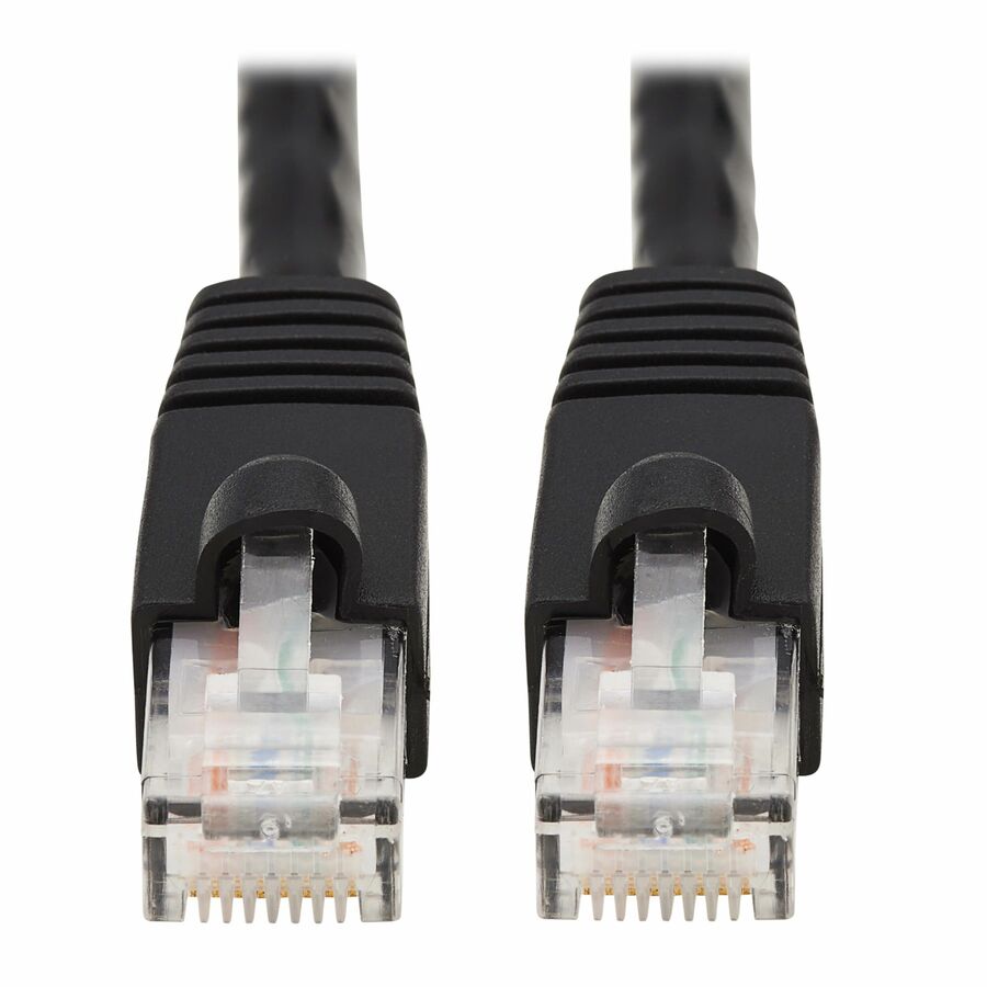 Tripp Lite by Eaton Cat6a 10G Snagless UTP Ethernet Cable (RJ45 M/M) Black 25 ft. (7.62 m)