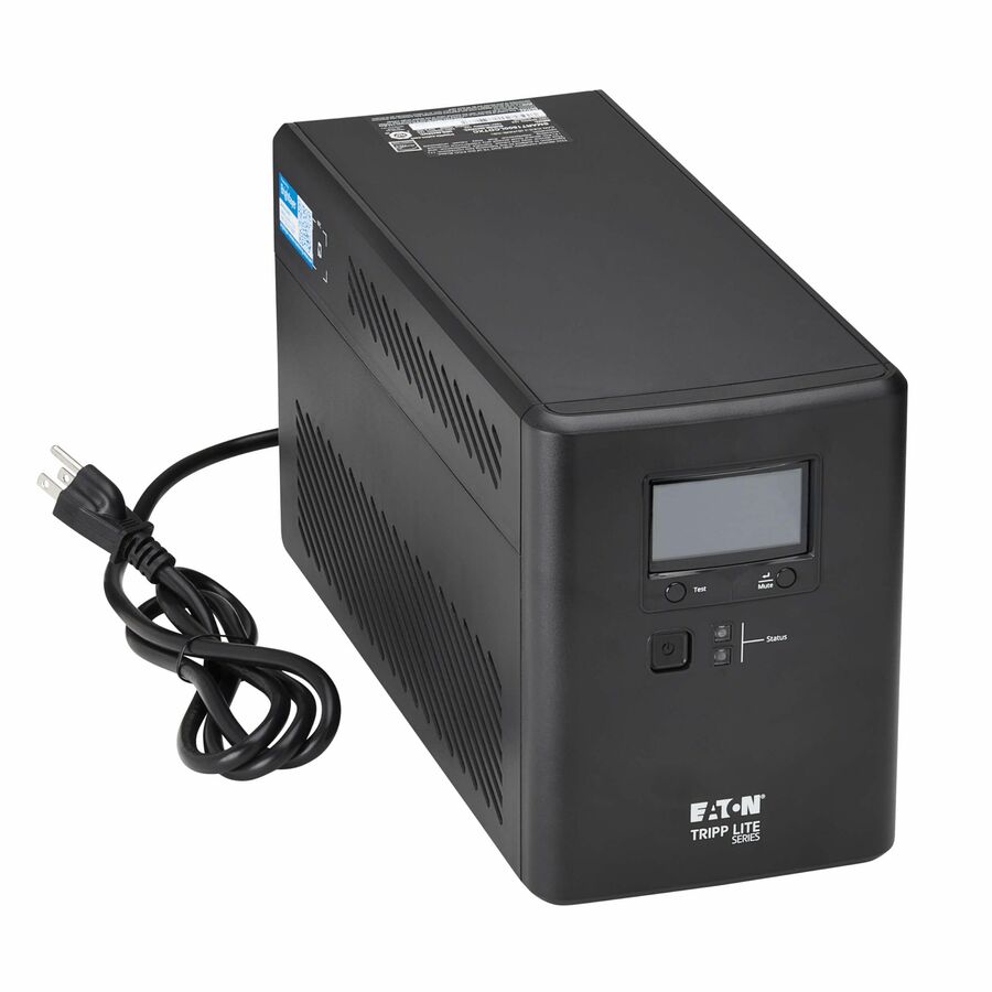 Eaton Tripp Lite Series 1440VA 1000W 120V Line-Interactive Cloud-Connected UPS with Remote Monitoring - 10 NEMA 5-15R Outlets (5 Surge + 5 Surge and Battery Backup), Extended Run, LCD, 5-15P Plug, Tower