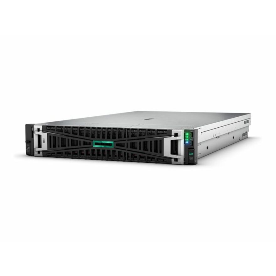 HPE SMART CHOICE ProLiant DL380 G11 2U Rack Server - 1 x Intel Xeon Silver 4514Y 2 GHz - 128 GB RAM - 960 GB SSD - (2 x 480GB) SSD Configuration - Serial ATA/600, 12Gb/s SAS Controller