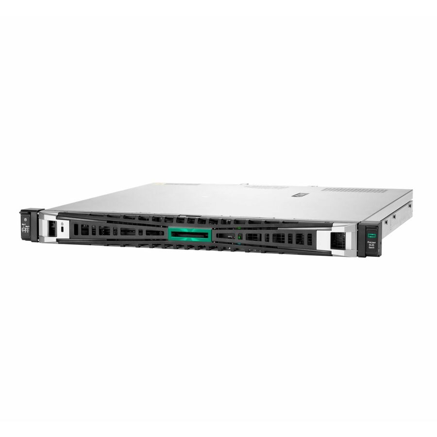 HPE ProLiant DL20 G11 1U Rack Server - 1 x Intel Xeon 6325P 3.50 GHz - 32 GB RAM - 1.17 TB HDD - (2 x 600GB) HDD Configuration - Serial ATA/600, 12Gb/s SAS, NVMe Controller